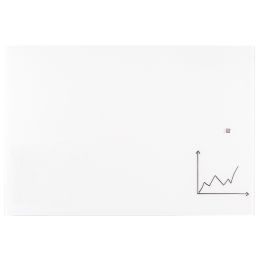 FRANKEN Design-Glastafel, 1.200 x 1.200 mm, reinwei