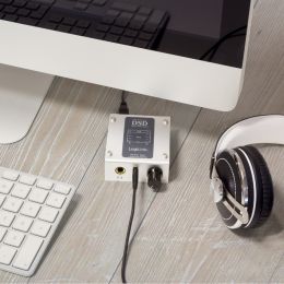 LogiLink USB auf DSD Audio Wandler, silber/schwarz