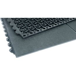 miltex Randleiste Yoga Solid Spark, 965x65 mm, schwarz, m.