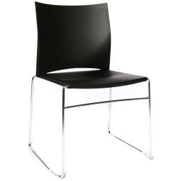 Topstar Besucherstuhl W-Chair, schwarz