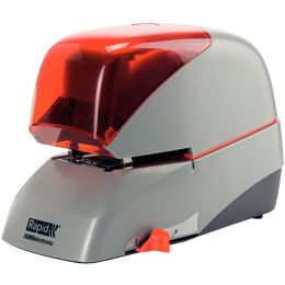 Rapid Elektro-Heftgert Supreme 5080e, silber/orange