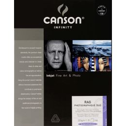 CANSON INFINITY Fotopapier Rag Photographique Duo, A4