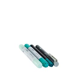 COPIC Marker ciao, 4er Set Doodle Pack Turquoise
