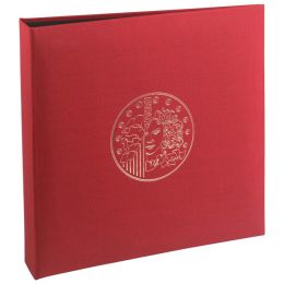 EXACOMPTA Mnzalbum, 245 x 250 mm, silber-metallic