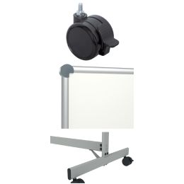 MAUL Mobile Weiwandtafel MAULpro fixed, 1.200 x 1.000 mm