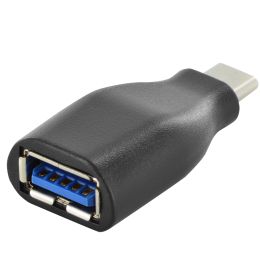 DIGITUS USB Adapter, USB-C - USB-A, schwarz