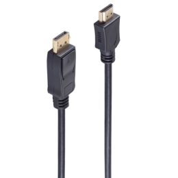 shiverpeaks BASIC-S Displayport - HDMI Kabel, 2,0 m