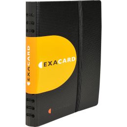 EXACOMPTA Visitenkartenbuch EXACARD, PP, schwarz