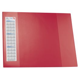 Lufer Schreibunterlage DURELLA D2, 520 x 650 mm, rot