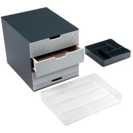 DURABLE Schubladenbox COFFEE POINT, mit 4 Schubladen