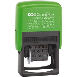 COLOP Wortbandstempel Green Line Printer S220/W