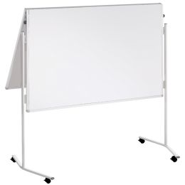 FRANKEN Moderationstafel ECO, 2x 750x1.200 mm, Karton, weiß