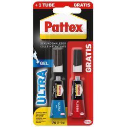 Pattex Sekundenkleber Ultra Gel, 3 g Tube