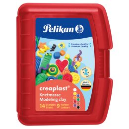 Pelikan Kinderknete Creaplast, Kunststoffbox rot