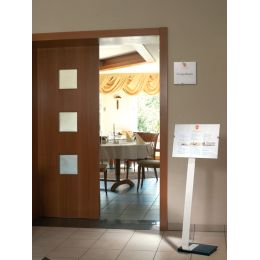 DURABLE Infostnder CRYSTAL SIGN stand, DIN A3