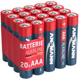 ANSMANN Alkaline Batterie RED,Micro AAA, 20er Blister