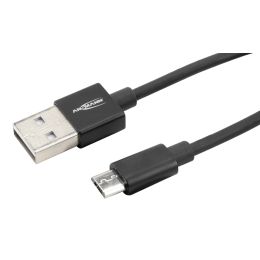 ANSMANN Daten- & Ladekabel, USB-A - Micro USB-B, 1.200 mm