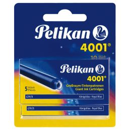 Pelikan Groraum-Tintenpatronen 4001 GTP/5, knigsblau