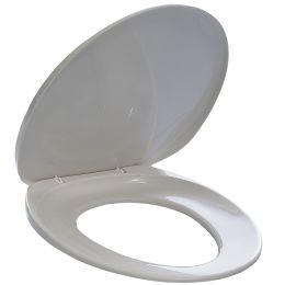DURABLE Toilettensitz, aus Kunststoff, weiß