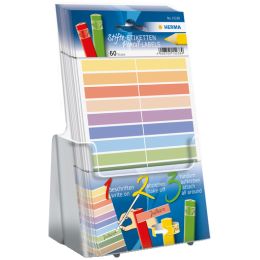 HERMA Stift-Etiketten HOME, farbig sortiert, Acryl-Display