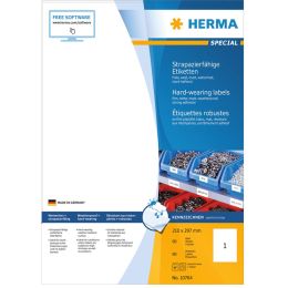 HERMA Folien-Etiketten SPECIAL, Durchmesser: 85 mm, wei