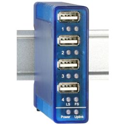 W&T USB 2.0 Hub fr industrielle Anwendungen, 4 Port