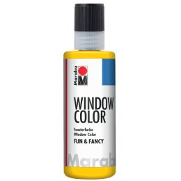 Marabu Window Color fun & fancy, 80 ml, gelb
