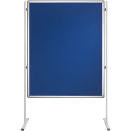 FRANKEN Kombitafel PRO, (B)900 x (H)1.200 mm, wei/blau