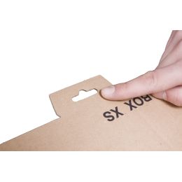 SMARTBOXPRO Paket-Versandkarton MAIL BOX, Gre: XS, braun