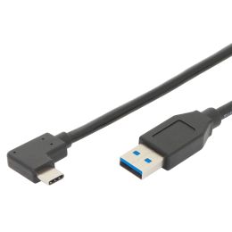 DIGITUS USB 3.1 Anschlusskabel, USB-C - USB-A Stecker, 1,0 m