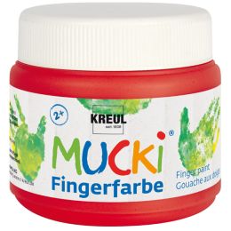 KREUL Fingerfarbe MUCKI, rot, 150 ml