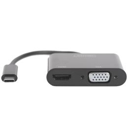 DIGITUS USB 3.1 Videoadapter, USB-C - HDMI/VGA