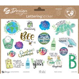 AVERY Zweckform ZDesign Trend Sticker LETTERING Tag+Monat