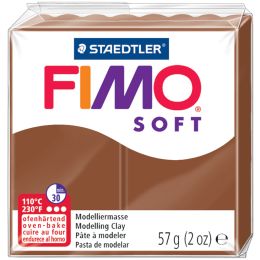 FIMO SOFT Modelliermasse, ofenhrtend, schokolade, 57 g
