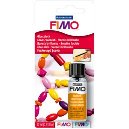 FIMO Glanzlack, 10 ml im Gläschen, Pinsel im Deckel