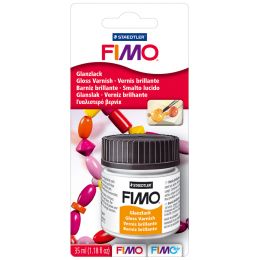 FIMO Glanzlack, 10 ml im Glschen, Pinsel im Deckel