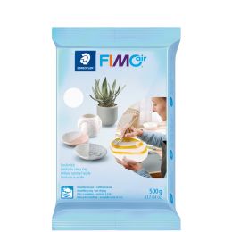 FIMO air BASIC Modelliermasse, lufthärtend, weiß, 500 g