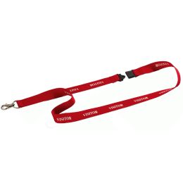 DURABLE Textilband 20 VISITOR, Lnge: 440 mm, rot