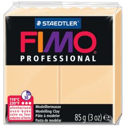 FIMO PROFESSIONAL Modelliermasse, ofenhrtend, ocker, 85 g