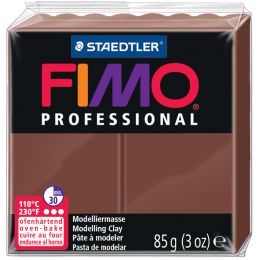 FIMO PROFESSIONAL Modelliermasse, schokolade, 85 g