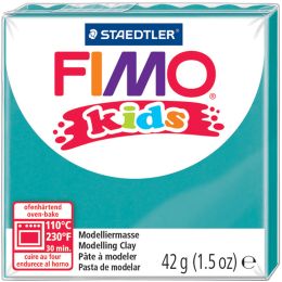 FIMO kids Modelliermasse, ofenhärtend, türkis, 42 g