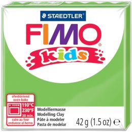 FIMO kids Modelliermasse, ofenhärtend, hellgrün, 42 g