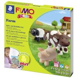 FIMO kids Modellier-Set Form & Play Farm, Level 1