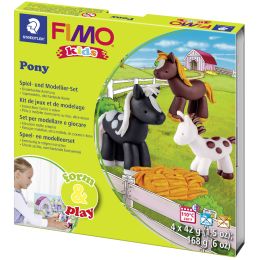 FIMO kids Modellier-Set Form & Play Pony, Level 2