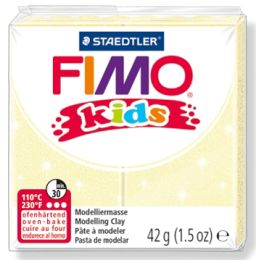 FIMO kids Modelliermasse, ofenhrtend, pearl-hellgelb, 42 g