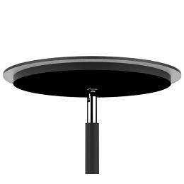UNiLUX LED-Deckenfluter LEDDY, dimmbar, schwarz