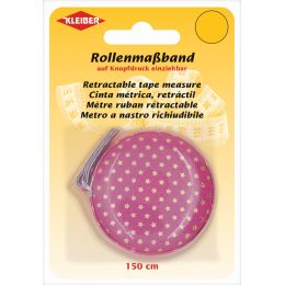 KLEIBER Schneider-Rollmaband, 150 cm, lila