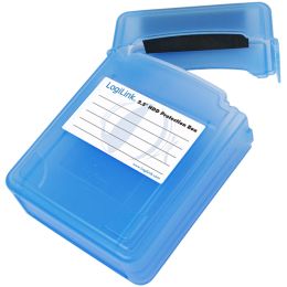 LogiLink HDD-Box fr 2,5 Festplatten, blau
