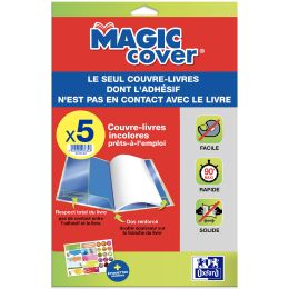 Oxford Buchschoner Magic Cover, Inhalt: 5 Blatt