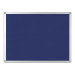 Bi-Office Filztafel AYDA, 900 x 600 mm, blau